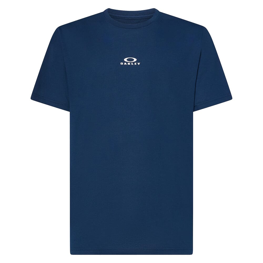 Oakley Bark New Team Navy SS Shirt 457131-6LE, Large - Oakley