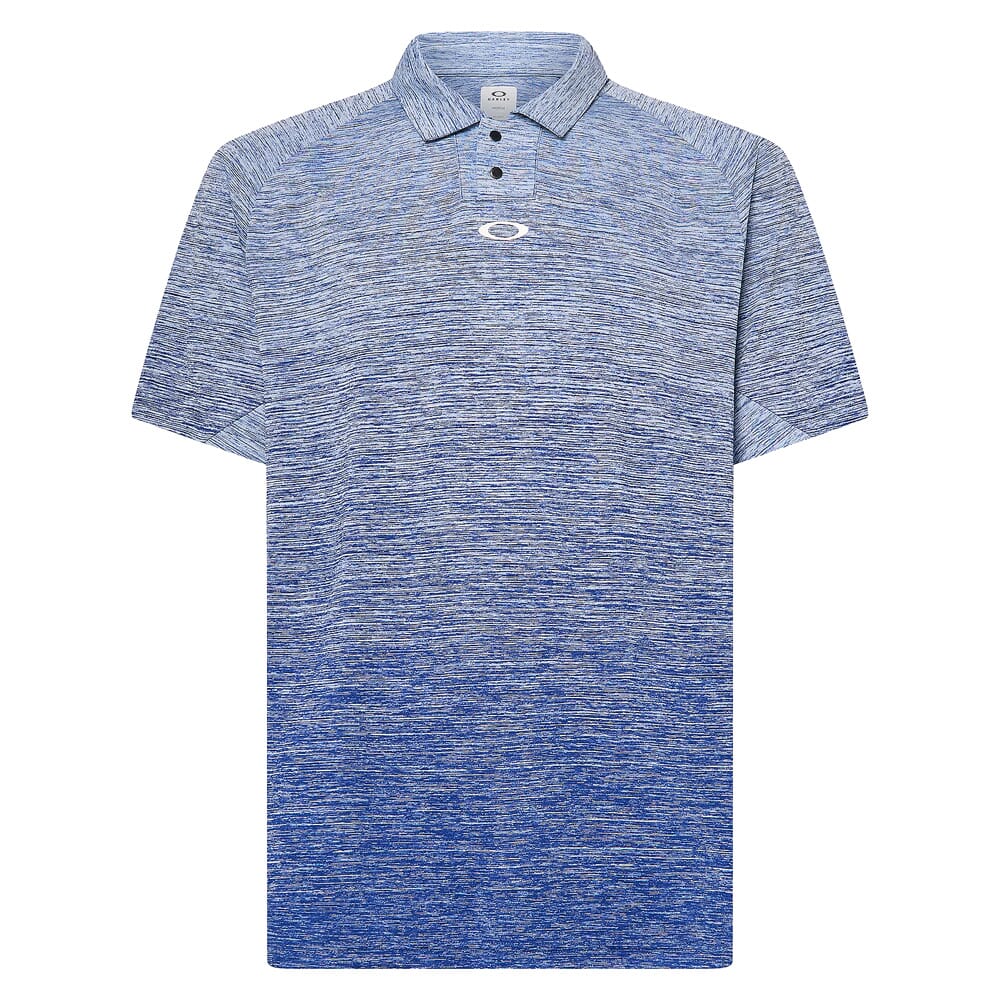 Oakley C1 Gradient Crystal Blue Polo Shirt FOA405490-671, Medium - Oakley