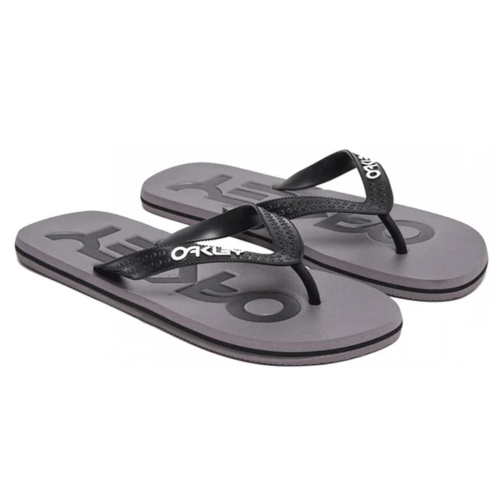 Oakley College Flip Flop Storm Front FOF100255-8A7 in Gray, 10 - Oakley