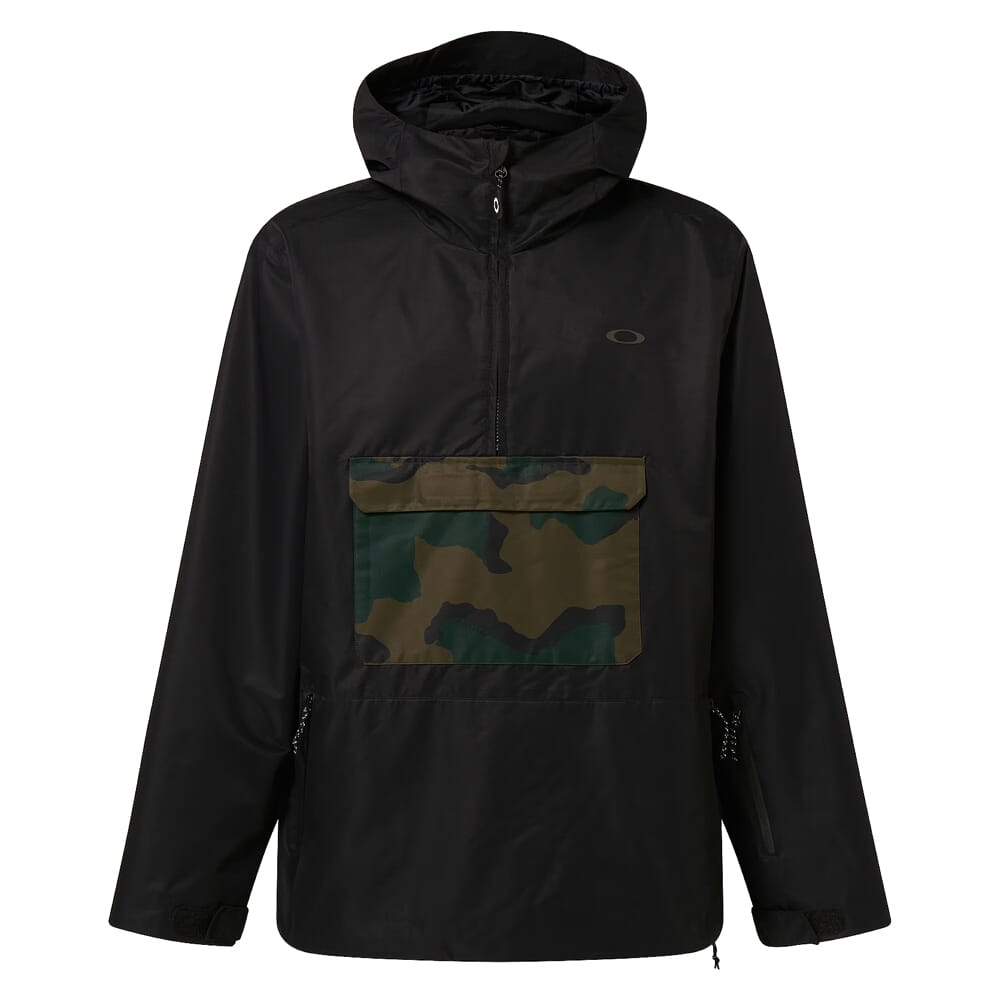 Oakley Divisional RC Shell Blackout Anorak Jacket FOA404737-02E, XXL - Oakley