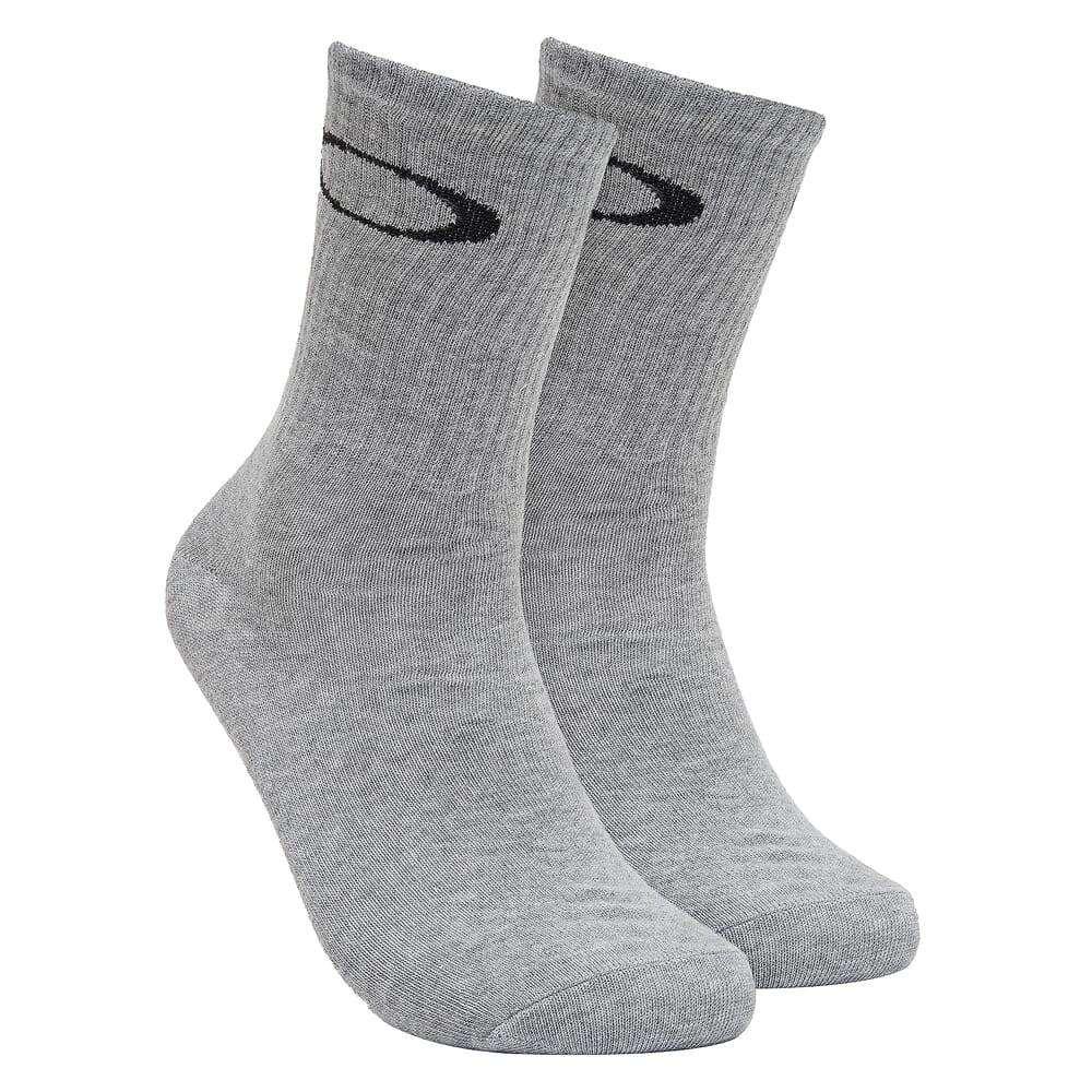Oakley Ellipse Crew Top New Granite Heather Socks FOS901624-28B in Gray, Large - Oakley
