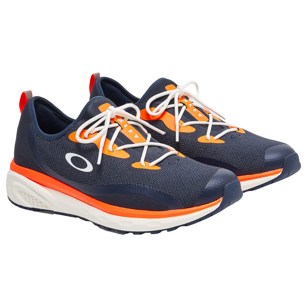 Oakley Lennox Shoe Fathom/Neon Orange FOF100430-9VL in Navy, 9.5 - Oakley