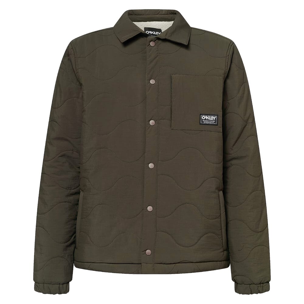 Oakley Quilted Sherpa New Dark Brush Jacket FOA404870-86L in Olive, Medium - Oakley