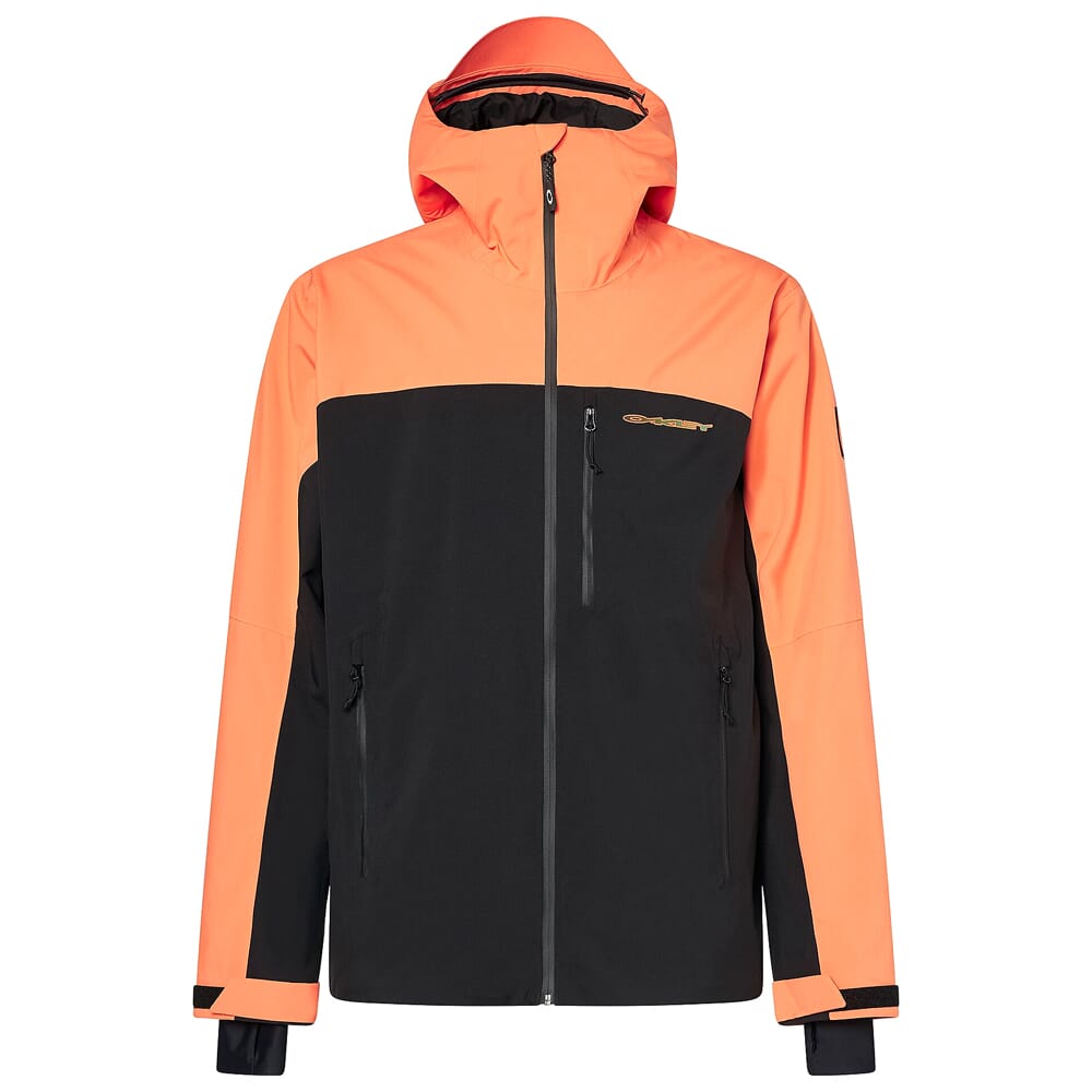 Oakley TC Skull Reduct Blackout/Soft Orange Shell Jacket FOA404723-9YD, XL - Oakley
