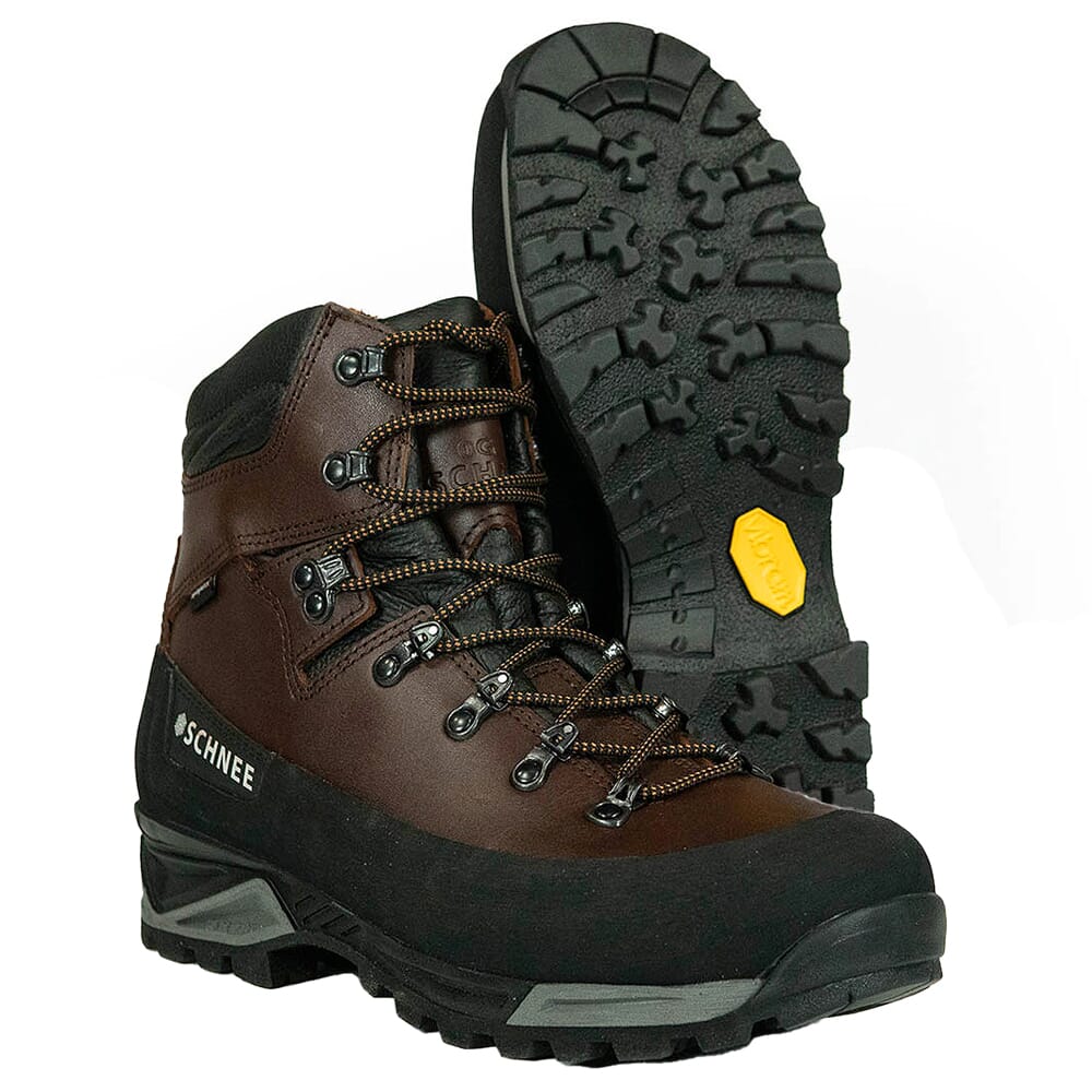 Schnee's Beartooth v3 Mid Men's Brown/Black SH-BTH-Mid-M/BRNBLK, 12M - schnee's