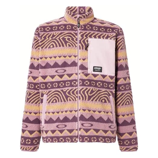 Oakley Mountain Fire Sherpa Toadstool Norway Pattern FOA403426-81L in Pink, XL - Oakley
