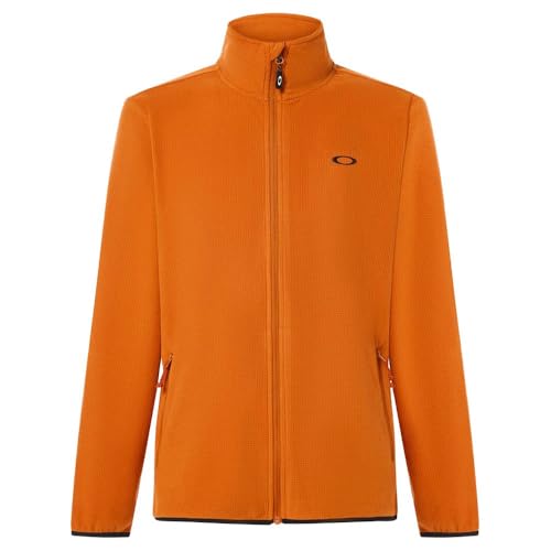 Oakley Alpine Full Zip SweatShirt Ginger FOA403421-52C in Orange, XS - Oakley