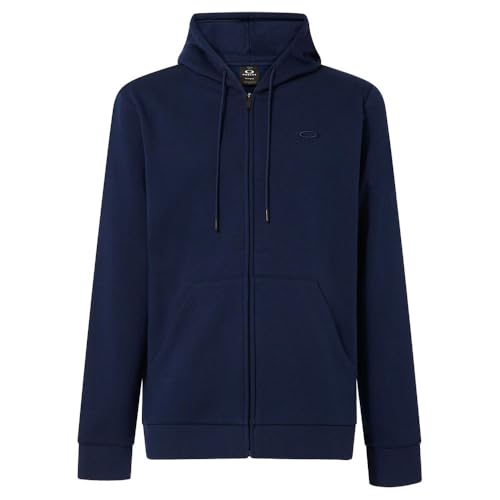 Oakley Relax Full Zip Hoodie 2.0 Team Navy FOA404848-6LE in Blue, XL - Oakley