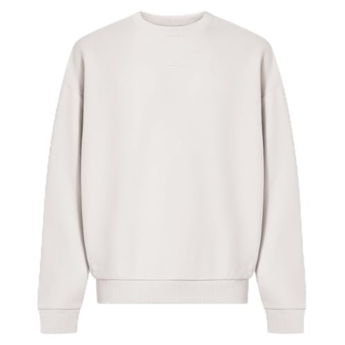 Oakley Soho Crew Top Neck Sweatshirt Lunar Rock FOA405459-26C in Gray, Large - Oakley
