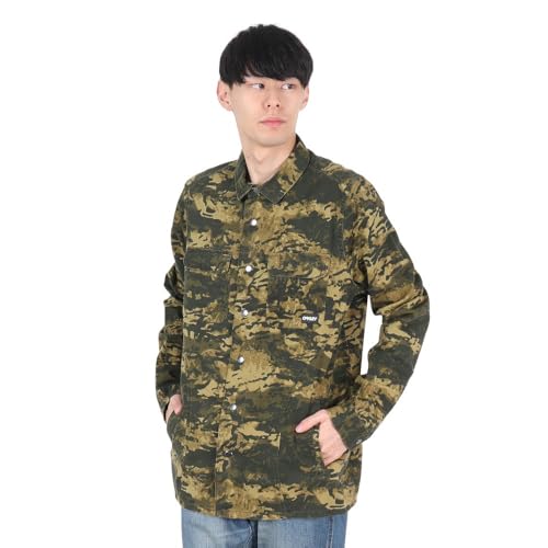 Oakley Long Wknd Jacket Tiger Camo Green FOA405462-BFQ, XL - Oakley