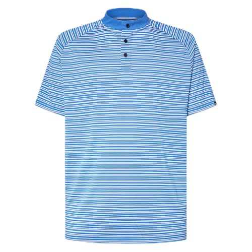 Oakley Fringe Stripe Blue Stripes FOA405497-BFM Top, Medium - Oakley