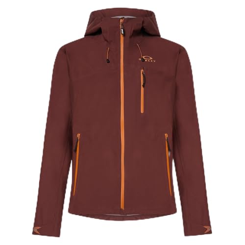 Oakley Elements Ultra Shell Jacket 2.0 Grenache FOA406095-9B2 in Brown, Medium - Oakley