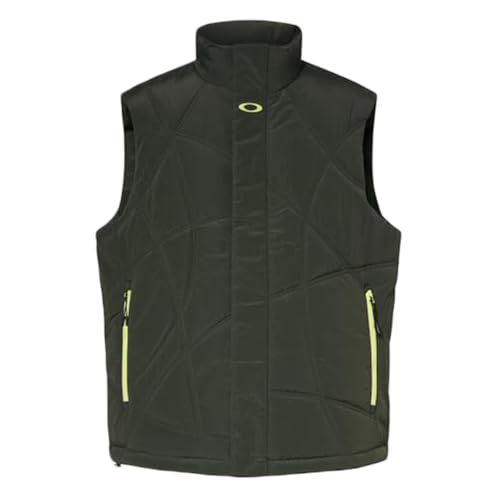 Oakley Hyland O-Puff Vest New Dark Brush FOA406115-86L in Gray, Large - Oakley