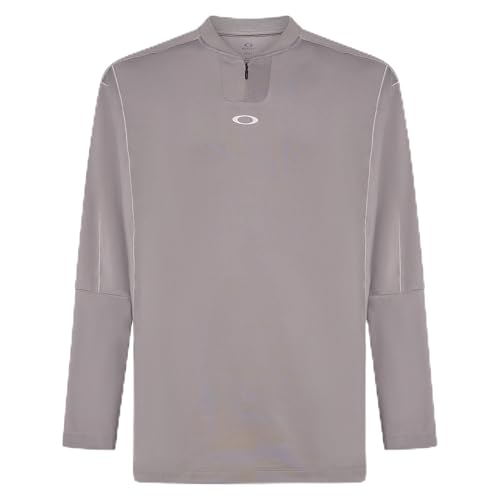 Oakley Reduct C1 Jersey Ls Storm Front FOA406201-8A7 Top in Gray, Small - Oakley