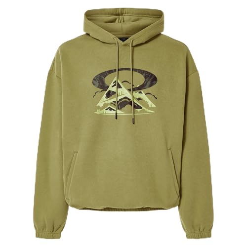 Oakley Summit Peak Hoodie Fern FOA406174-70N in Green, XL - Oakley