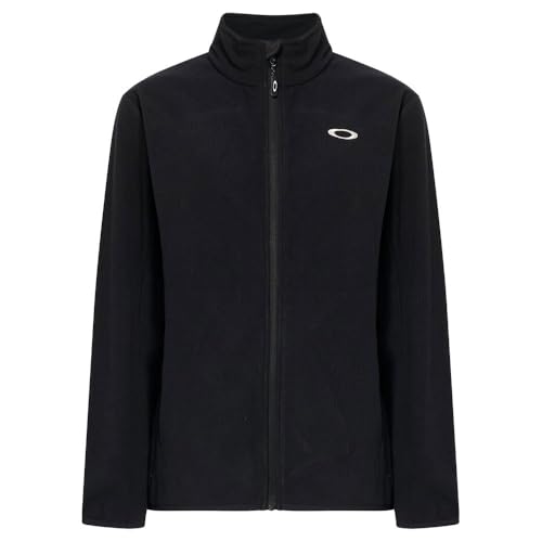 Oakley Wmns Alpine Full Zip Sweatshirt Blackout FOA500465-02E, Medium - Oakley
