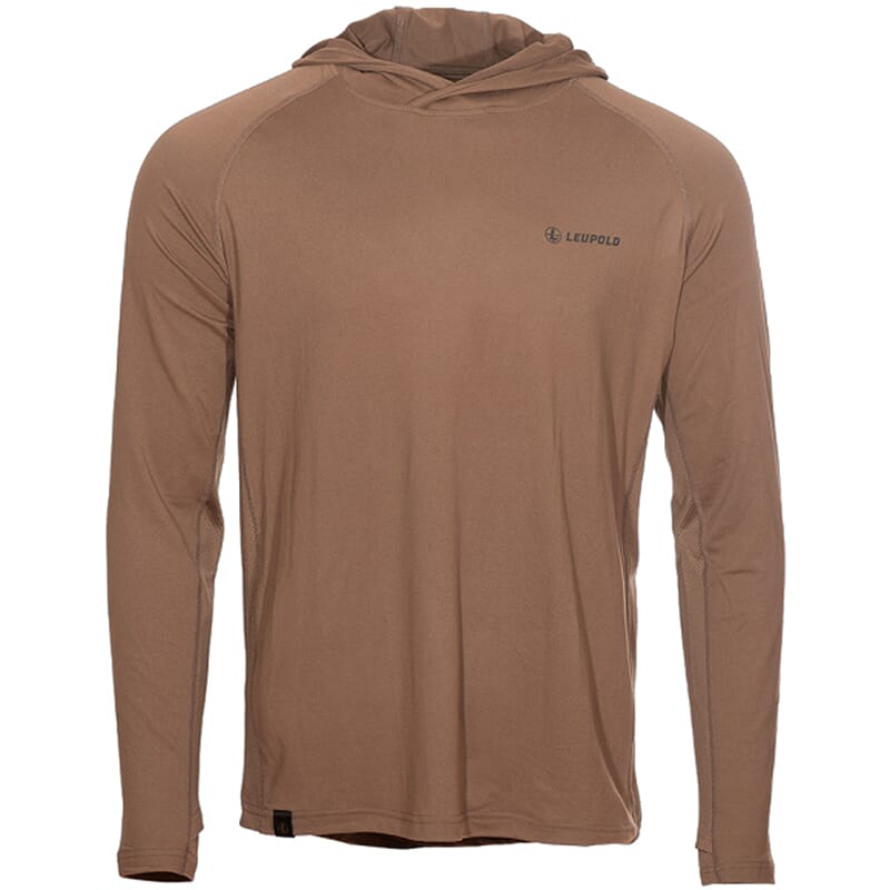 Leupold MOAB Pro Hoodie Otter 1852XX in Brown, Large - Leupold