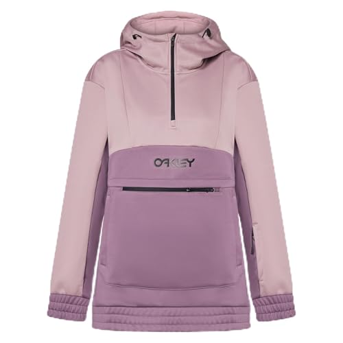 Oakley W. Tnp Nose Grab Softshell Hoodie Double Toadstool FOA500697-87X in Pink, Large - Oakley