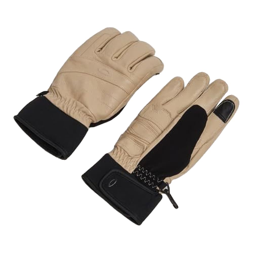 Oakley W. Peak Leather Gloves Humus FOS800047-31R in Khaki, XL - Oakley