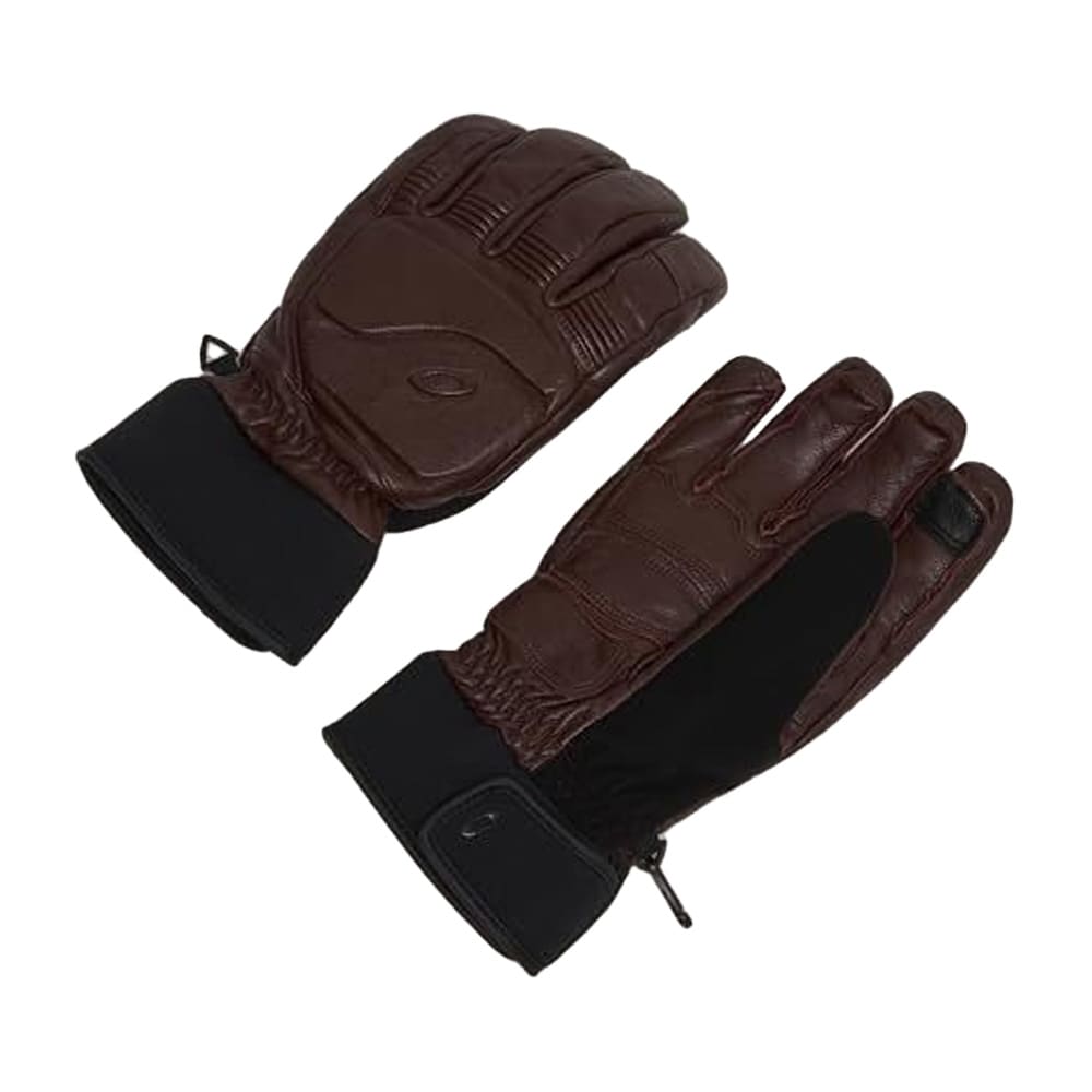 Oakley Peak Leather Gloves Grenache FOS901654-9B2 in Red, XXL - Oakley