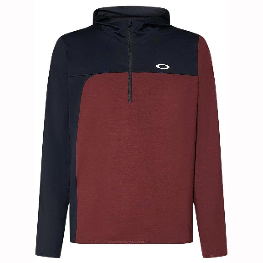 Oakley Gravity Range Hoody Grenache Heather FOA403455-44D in Red, Large - Oakley