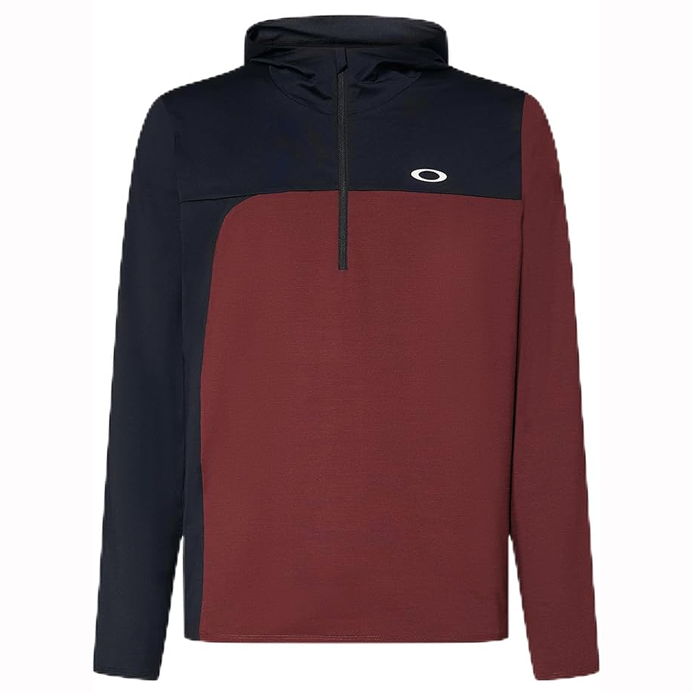 Oakley Gravity Range Hoody Grenache Heather FOA403455-44D in Red, Medium - Oakley