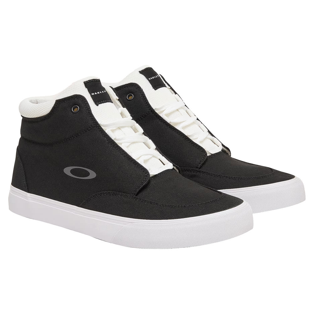 Oakley Banks High Canvas Black/White FOF100551-022, 14 - Oakley