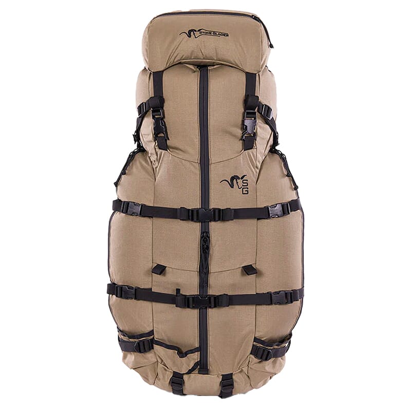 Stone Glacier Sky Talus 6900 Pack w/Xcurve Frame Tan 50077-TN, Large (37+ inches) - Stone Glacier