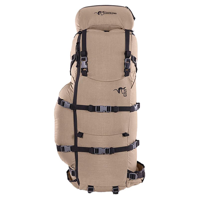 Stone Glacier Sky Archer 6400 Pack w/Xcurve Frame Tan 50076-TN, Large (37+ inches) - Stone Glacier