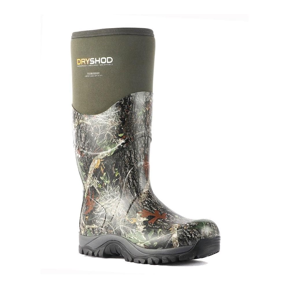 Dryshod TeeBeeDee Camo/Dark Green Men's Size 14 Boots TBDMHCMM14, 14M - Dryshod