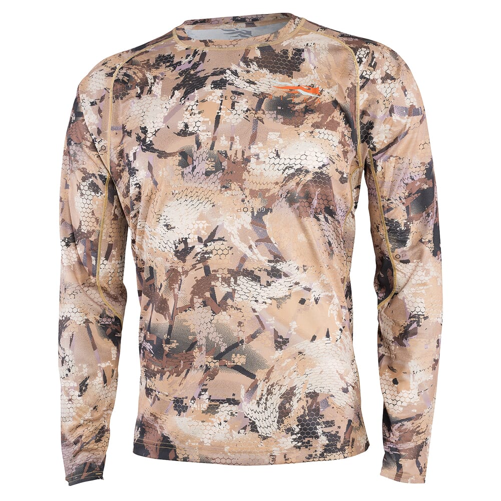 Sitka Gear Waterfowl Marsh Core Lightweight Long Sleeve Crew Top 10064-WL Top, 3XL - Sitka Gear