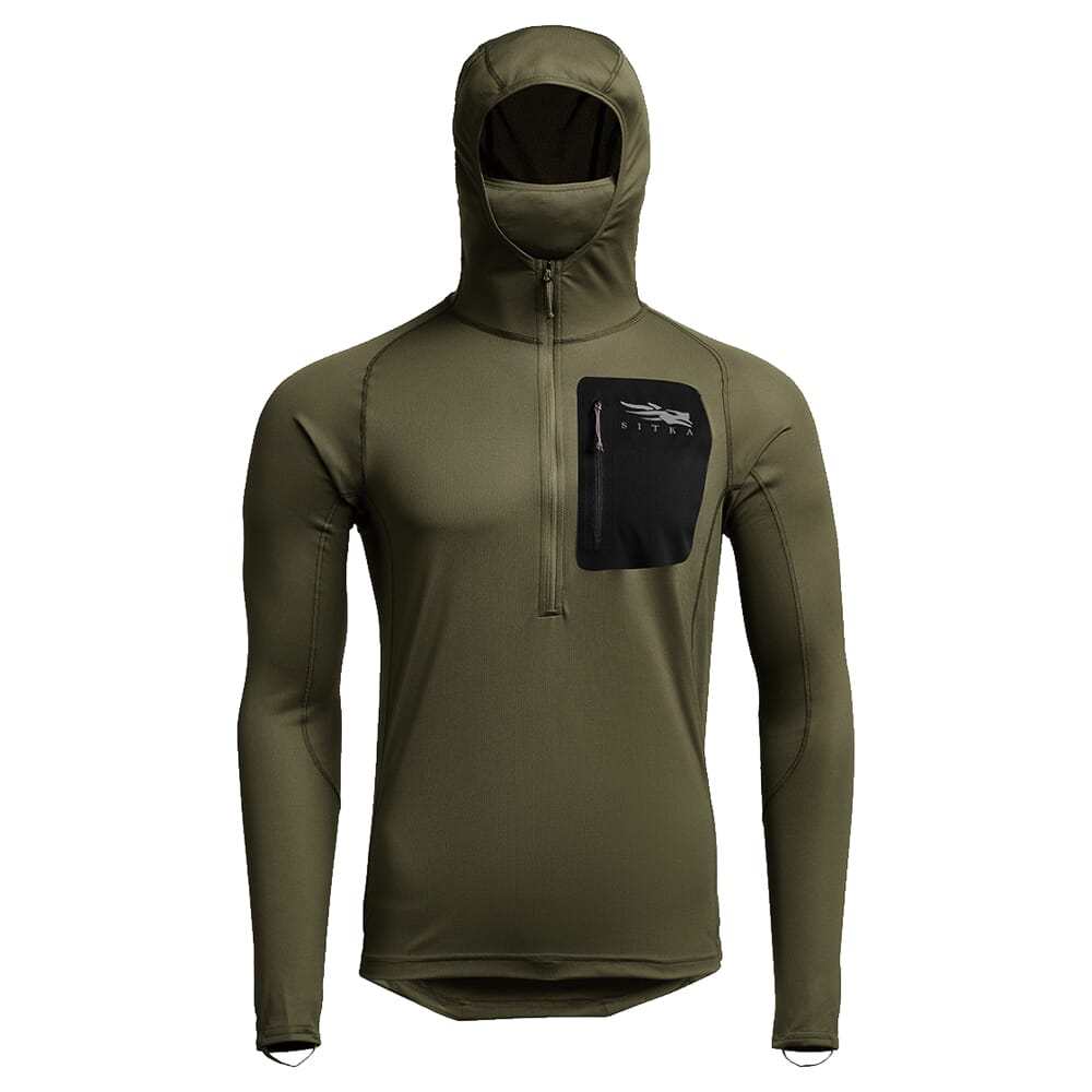 Sitka Gear CORE Lt Wt Hoody Covert Sitka Black 10066-CVB-PARENT, Large - Sitka Gear