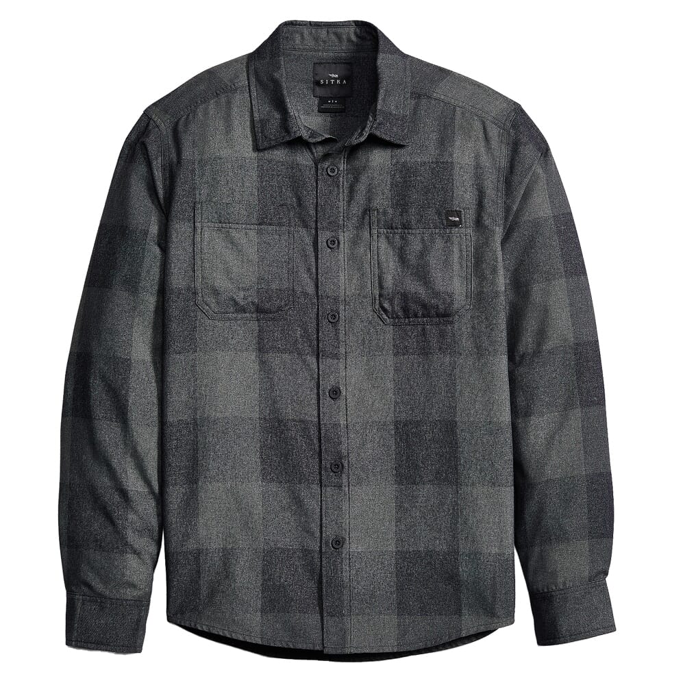 Sitka Gear Grange Flannel Anchor Plaid 600071-ANP Top, Medium - Sitka Gear