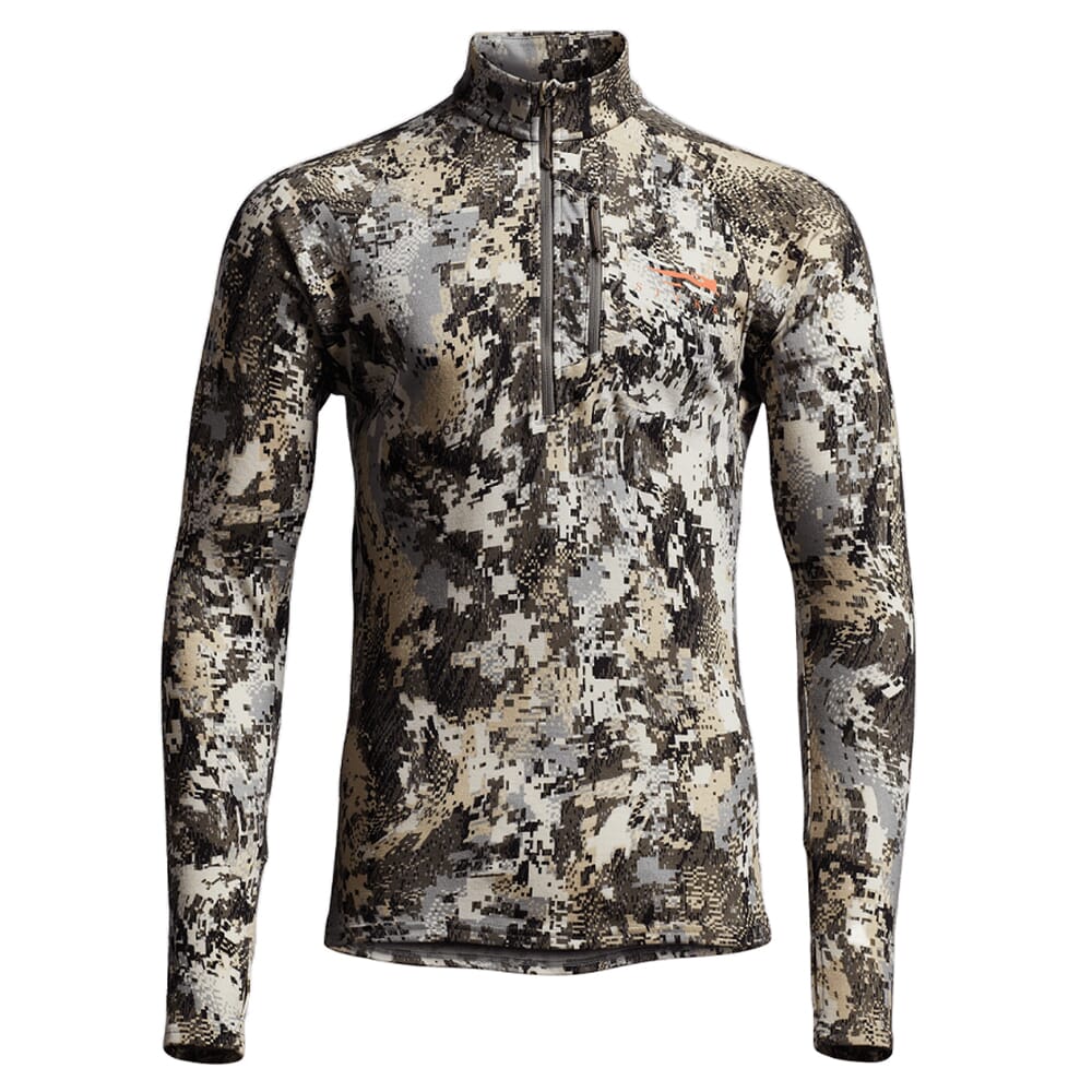 Sitka Gear Whitetail Elevated II CORE Merino 220 Half-Zip Pullover 600207-EV in Optifade Elevated Ii, L - Sitka Gear
