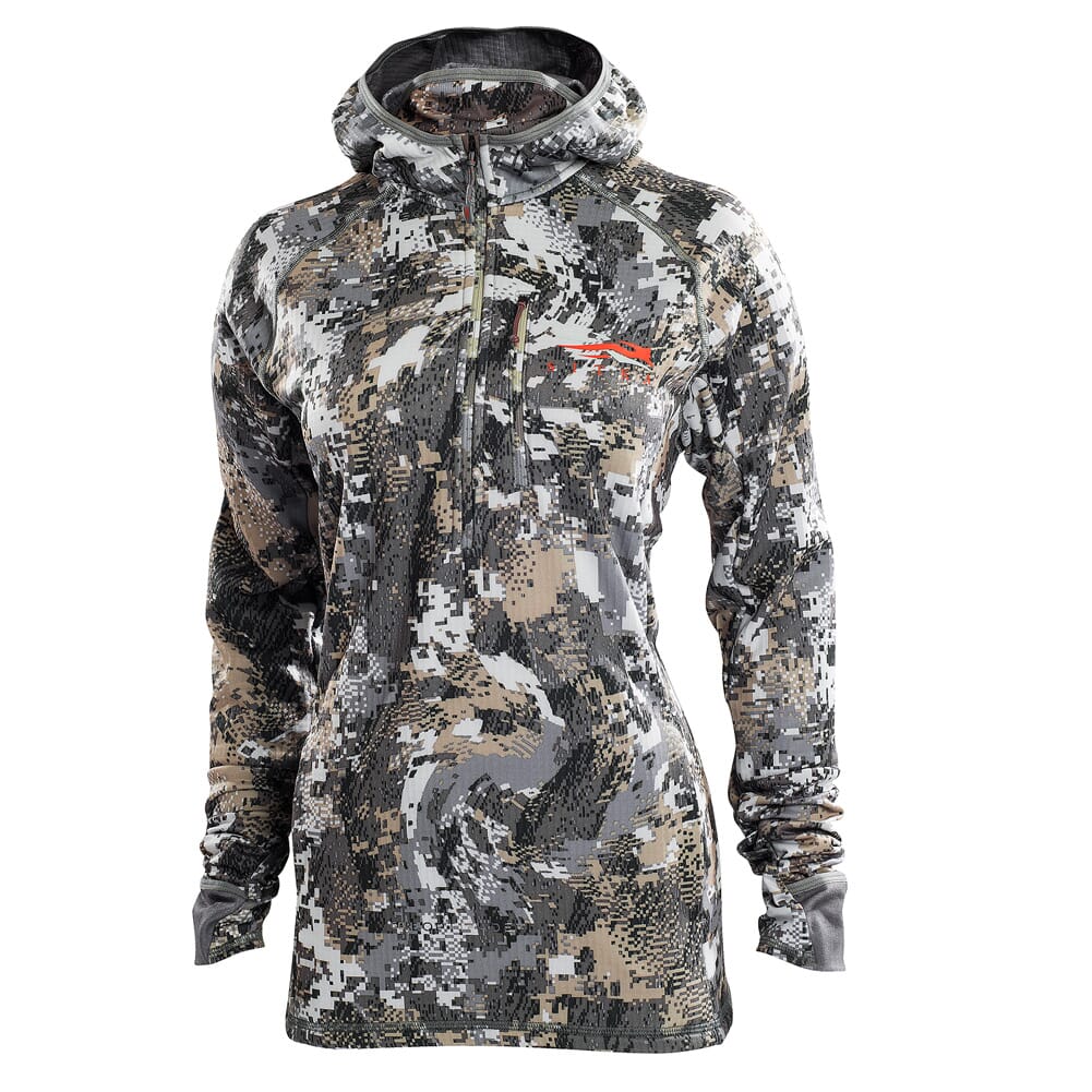 Sitka Gear Women's Black Fanatic Hoody 70021-BK, XL - Sitka Gear