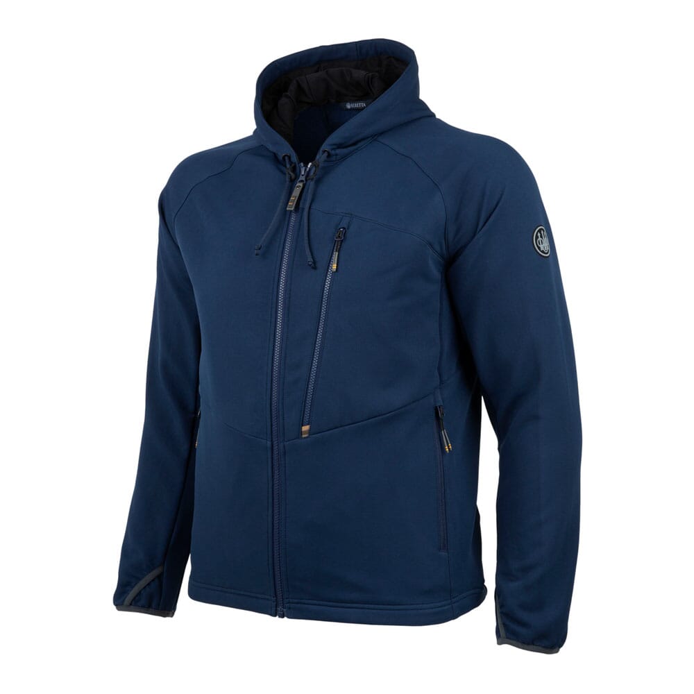 Beretta WindStryke Hoodie Blue Total Eclipse FU281T19710504, XL - Beretta