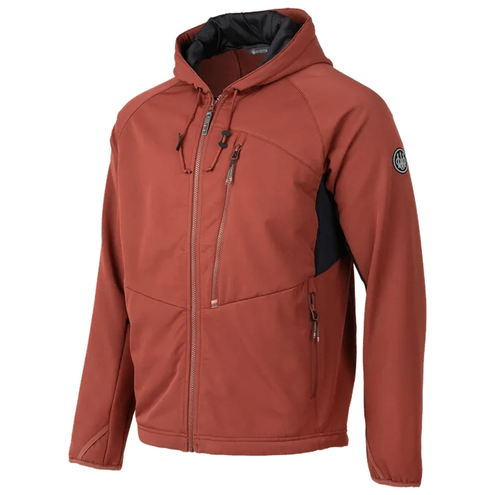 Beretta WindStryke Hoodie Madder Brown FU281T197108E4, Small - Beretta