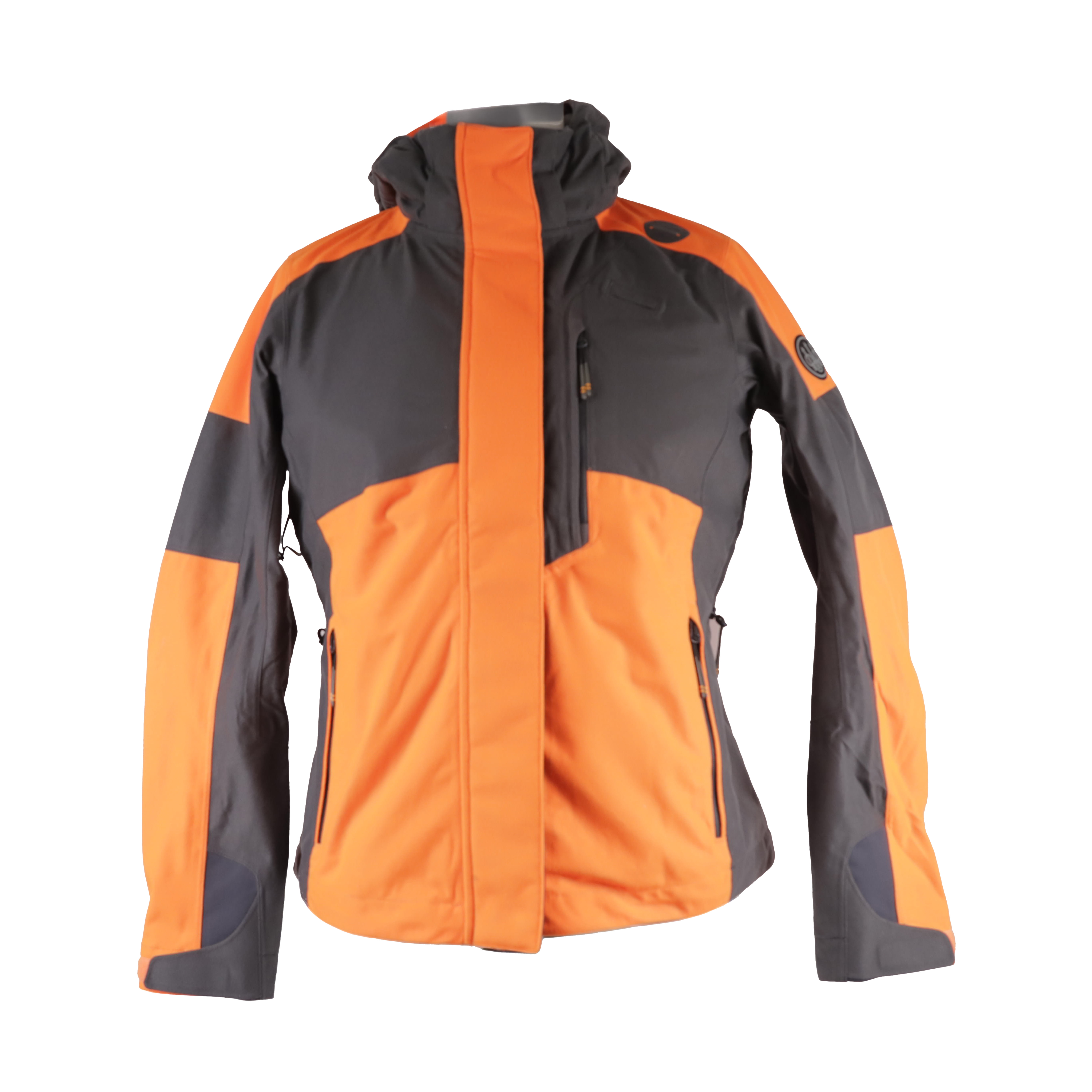 Beretta Women's Juniper Jacket Charcoal/Blaze Orange GD402T2356096A, Medium - Beretta
