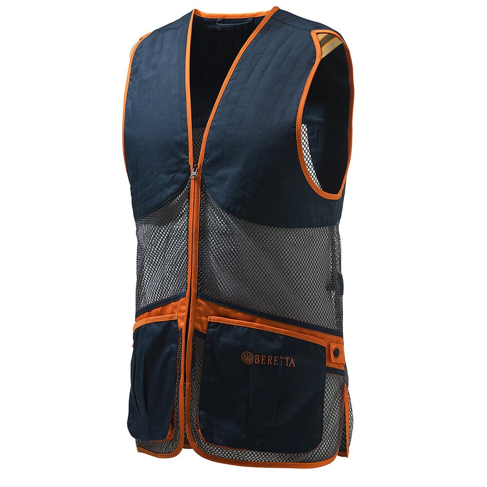 Beretta Full Mesh Vest Blue Total Eclipse/Gray GT671T155305B4, L - Beretta