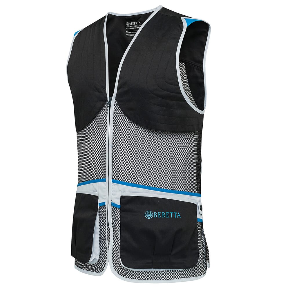 Beretta Full Mesh Vest Black/Blue Excell GT671T1553096C, 3XL - Beretta