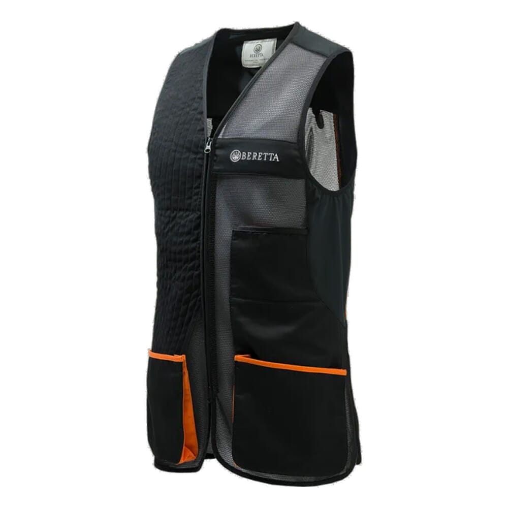 Beretta Uniform Pro 20.20 Vest Jet Black/Orange GT761T15530971, XS - Beretta