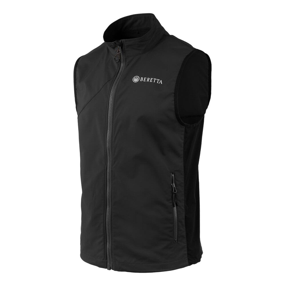 Beretta Windshell Vest Black GT771T19350999, Medium - Beretta