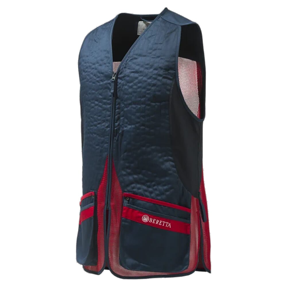 Beretta Silver Pigeon EVO Vest Blue Total Eclipse/Red GT781T155305A6, XL - Beretta