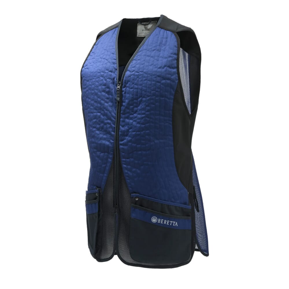 Beretta Silver Pigeon EVO Vest Blue Total Eclipse/White GT781T155305AZ, Medium - Beretta
