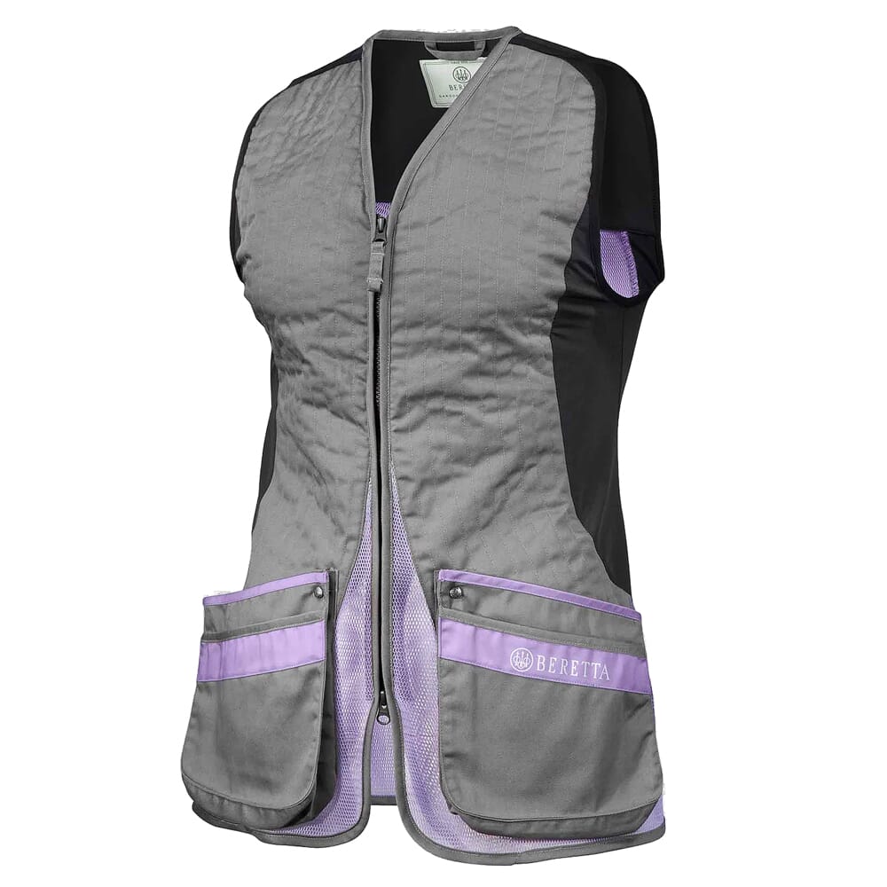 Beretta Women's Silver Pigeon EVO Vest Gray/Lavender GT791T155309OH, XL