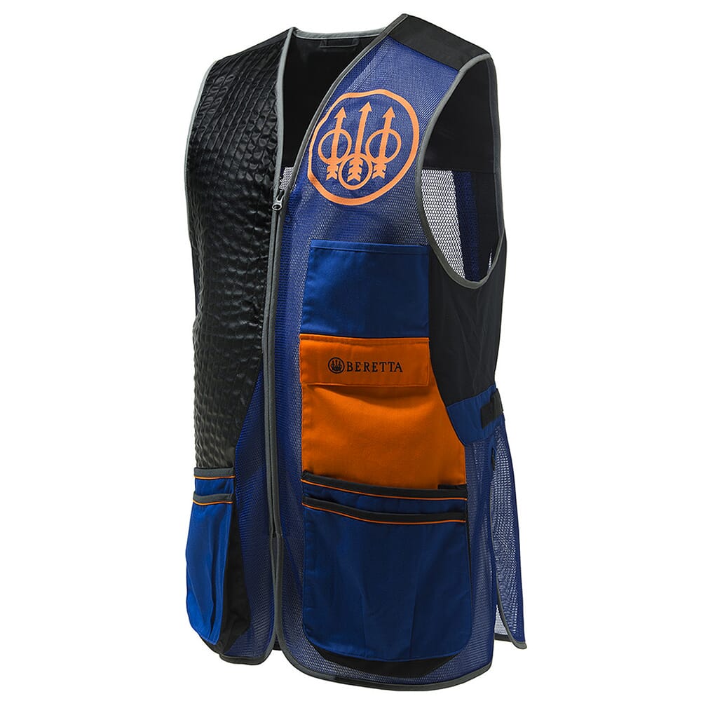 Beretta Sporting EVO Vest Beretta Blue/Black/Orange GT911T155305C6, XXL - Beretta
