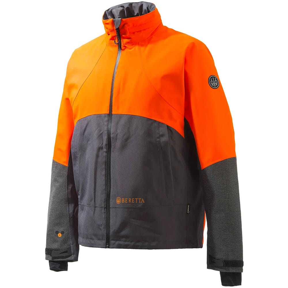 Beretta Breakaway GTX Jacket Charcoal/Blaze Orange GU553T1619096A, XL - Beretta