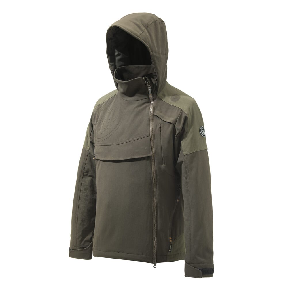 Beretta Field GTX Anorak Jacket Brown Bark GU594T210508AA, Medium - Beretta