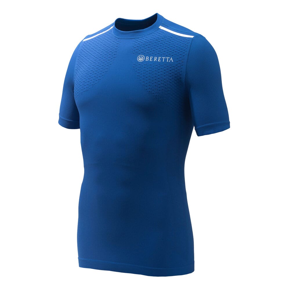Beretta Flash Seamless SS Underwear Navy/Beretta Blue IM181T1958058R Top, 1 - Beretta