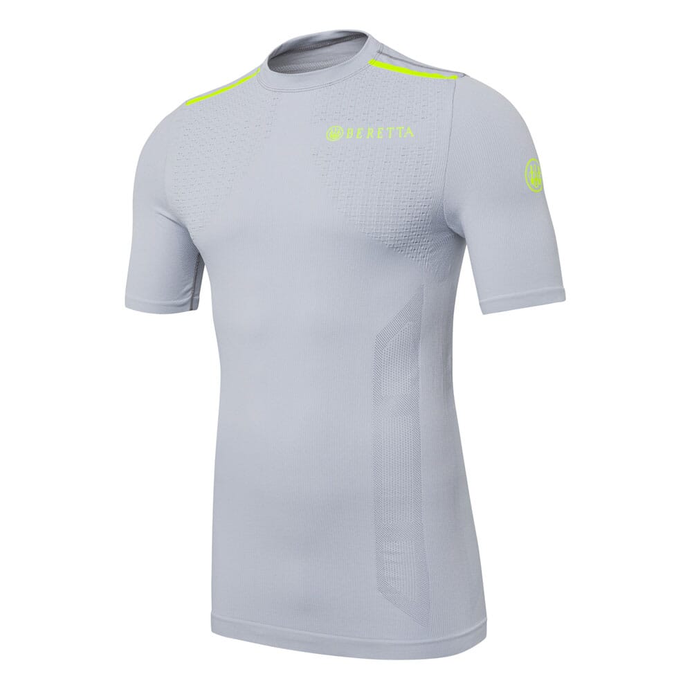 Beretta Flash Seamless SS Underwear Ice Grey IM181T195809SU Top, 2 - Beretta
